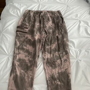 Pink and Grey Joggers